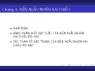 Bài giảng Lý thuyết xác suất và thống kê toán: Chương 4 - Phạm Thị Hồng Thắm