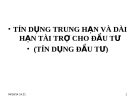 Bài giảng Nghiệp vụ ngân hàng thương mại: Chương 5