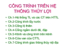 Bài giảng Công trình trên hệ thống thủy lợi: Chương 2 - ThS. Nguyễn Thị Phương Mai