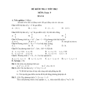 5 Đề kiểm tra 1 tiết HK2 Toán 9 - (Kèm đáp án) - Đề 46-50