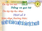 Bài giảng bài 8: Vài nét về dân ca các dân tộc ít người - Âm nhạc 7 - GV:T.K.Ngân