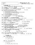 6 đề kiểm tra HK1 Toán 6