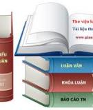 Luận văn thạc sĩ kinh tế: Kinh nghiệm phát triển Du lịch quốc tế  của Thái Lan và những gợi ý cho Việt Nam