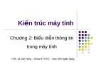 Bài giảng Kiến trúc máy tính: Chương 2 - ThS. Lê Văn Hùng