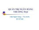 Bài giảng Quản trị ngân hàng thương mại: Chương 1 - ĐH Kinh tế Quốc dân