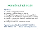 Bài giảng Nguyên lý kế toán - Ths. Hoàng Thuỳ Dương