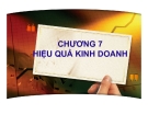 Bài giảng Quản trị kinh doanh: Chương 7 - PGS.TS. Trần Việt Lâm