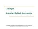 Bài giảng Quản trị doanh nghiệp: Chương 3 - Ths. Lương Thu Hà