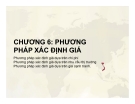 Bài giảng Quản trị giá trong doanh nghiệp: Chương 6