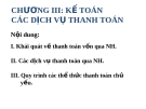 Bài giảng Kế toán ngân hàng - Chương 3