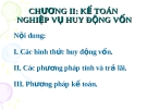 Bài giảng Kế toán ngân hàng - Chương 2