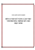 SKKN: Rèn luyện kỹ năng làm việc với phương trình mũ cho học sinh