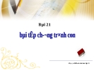 Bài giảng Điện tử Tin học lớp 11: Bài 21