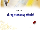 Bài giảng Điện tử Tin học lớp 11: Bài 19