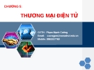 Bài giảng Thương mại điện tử: Chương 5 - GV. Nguyễn Mạnh Cương