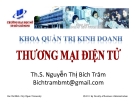 Bài giảng Thương mại điện tử: Chương 1 - ThS. Nguyễn Thị Bích Trâm