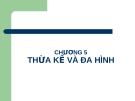 Bài giảng Lập trình hướng đối tượng trong C #: Chương 5 - GV. Phạm Mạnh Cương