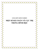 SKKN: Một số bài toán về cực trị trong Hình học