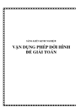 SKKN: Vận dụng phép dời hình để giải Toán