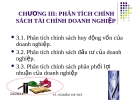 Bài giảng Tài chính doanh nghiệp: Chương 3 - TS. Nghiêm Thị Thà