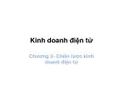 Bài giảng Kinh doanh điện tử - Chương 2: Chiến lược kinh doanh điện tử