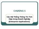 Bài giảng Hệ thống thông tin quản lý: Chương 5 - ThS. Thái Kim Phụng