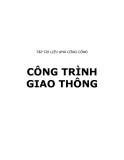 Báo cáo Tập tài liệu nhà công cộng: Công trình giao thông