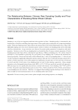 The Relationship Between Chinese Raw Dumpling Quality and Flour Characteristics of Shandong Winter Wheat Cultivars