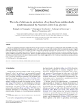 The role of chitosan in protection of soybean from sudden death syndrome caused by Fusarium solani f. sp. glycines