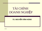 Bài giảng Thị trường tài chính: Chương 9 - TS. Nguyễn Vĩnh Hùng