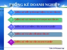 Bài giảng Thống kê doanh nghiệp - Chương 3