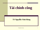 Bài giảng Thị trường tài chính: Chương 7 - TS. Nguyễn Vĩnh Hùng