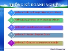 Bài giảng Thống kê doanh nghiệp - Chương 2