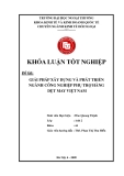 Khóa luận tốt nghiệp: Giải pháp xây dựng và phát triển ngành công nghiệp phụ trợ hàng dệt may Việt Nam