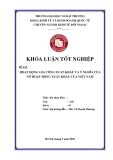 Khóa luận tốt nghiệp: Hoạt động gia công xuất khẩu và ý nghĩa của nó tới hoạt động xuất khẩu của Việt Nam