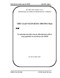 Tiểu luận: Các giải pháp hoàn thiện công tác thẩm định dự án đầu tư trong quyết định cho vay dài hạn của NHTM