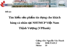 Bài thuyết trình Nghiệp vụ ngân hàng