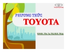 Bài thuyết trình: Phương thức Toyota