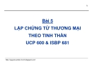 Bài giảng Thanh toán quốc tế trong ngoại thương: Bài 5 - GS.TS. Nguyễn Văn Tiến