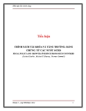 Tiểu luận: Chính sách tài khóa và tăng trưởng: bằng chứng từ các nước Oced - Fiscal policy and growth: evidence from Oecd countries