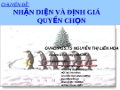 Chuyên đề: Nhận diện và định giá quyền chọn