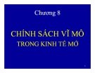 Bài giảng Kinh tế vĩ mô: Chương 8 - TS. Phan Nữ Thanh Thủy