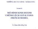 Bài giảng Đầu tư tài chính: Chương 6 - TS. Phạm Hữu Hồng Thái