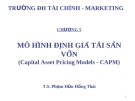 Bài giảng Đầu tư tài chính: Chương 5 - TS. Phạm Hữu Hồng Thái