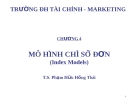 Bài giảng Đầu tư tài chính: Chương 4 - TS. Phạm Hữu Hồng Thái