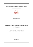 Tóm tắt luận văn Thạc sỹ kỹ thuật: Nghiên cứu hệ mật đường cong elliptic và ứng dụng