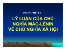 Bài giảng Triết học Mác-Lênin: Chương 7 - TS. Nguyễn Minh Tuấn