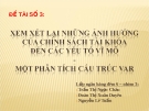 Thuyết trình: Xem xét lại những ảnh hưởng của chính sách tài khóa đến các yếu tố vĩ mô - một phân tích cấu trúc VAR