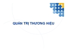 Bài giảng Quản trị thương hiệu -  Đào Hoài Nam, MBA