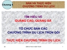 Bài giảng Nghiệp vụ kinh doanh lữ hành: Chương 4 - GV. Nguyễn Hoài Nhân